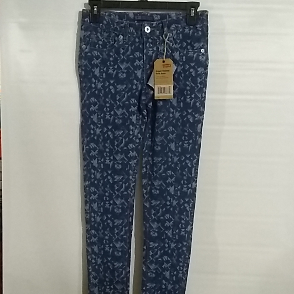 Levi's Super Skinny Knit Jean Size 14R NWT